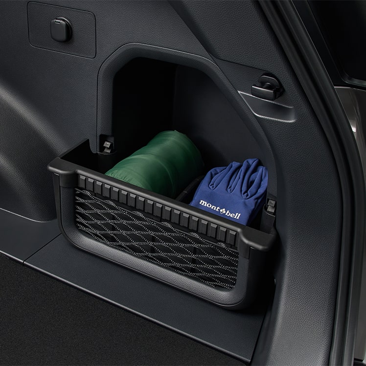 ラゲージサイドボックス 使用イメージ