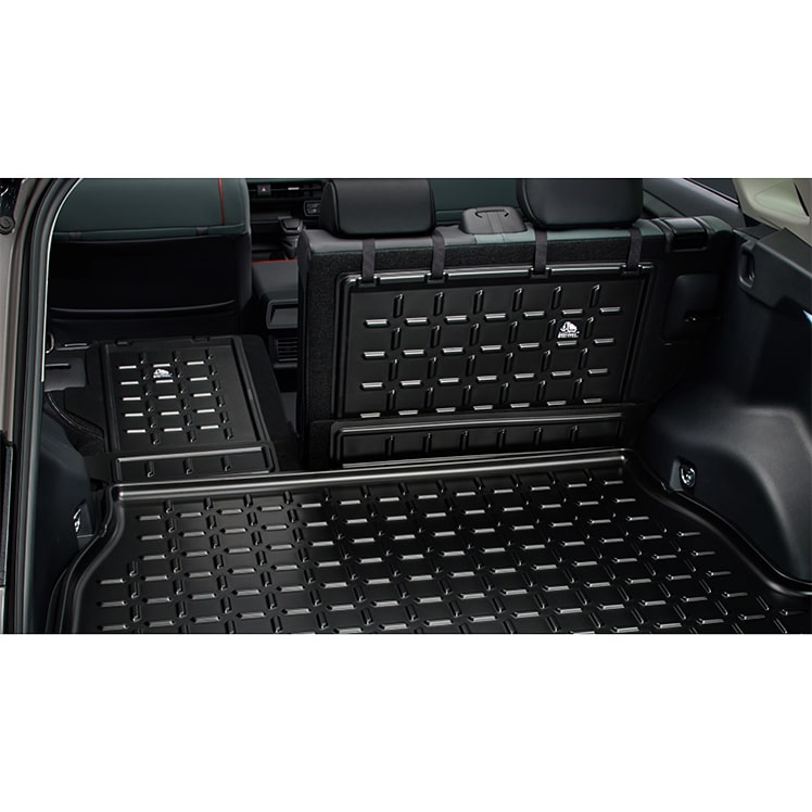 ラゲージトレイ(リヤシート部付) リヤシートを倒した状態