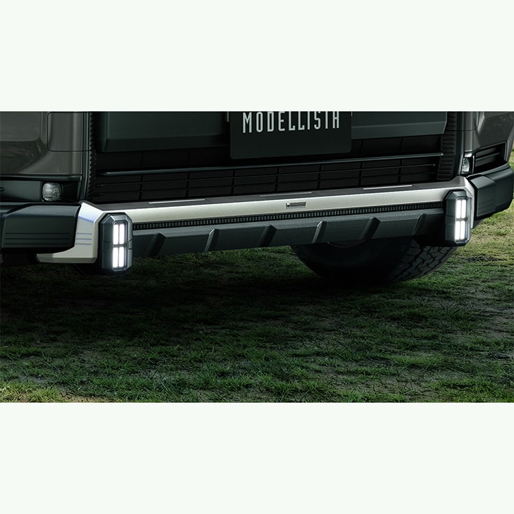 フロントバンパーガーニッシュ(LED付)