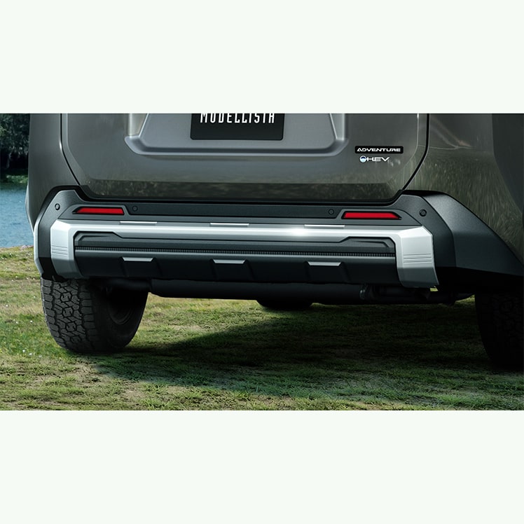 リヤバンパーガーニッシュ