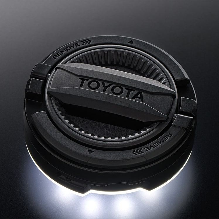 サイドストレージランタン 照射イメージ