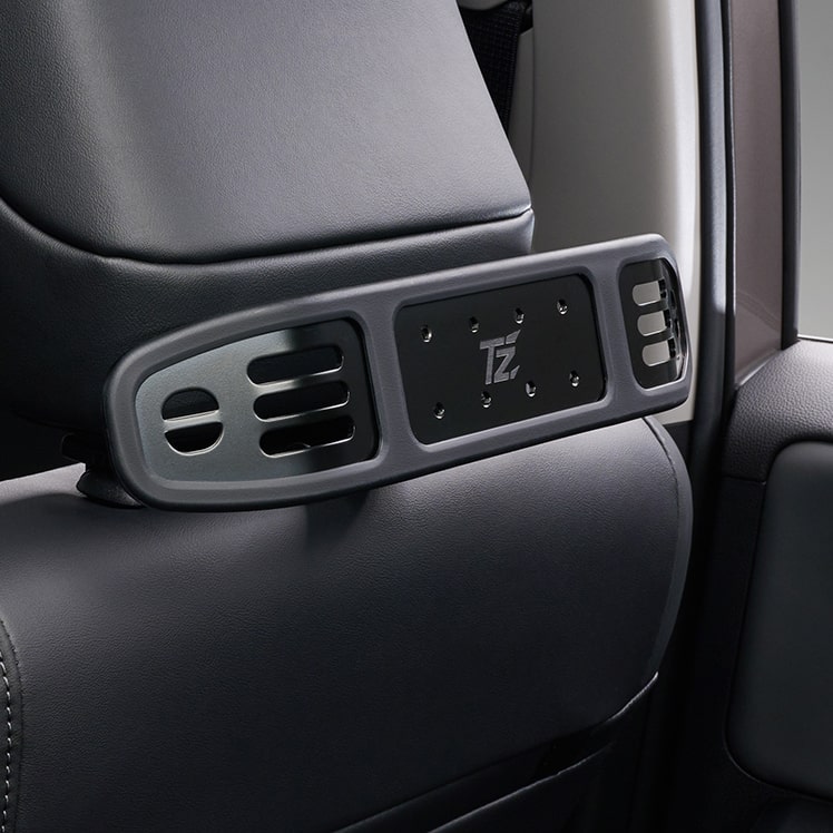 シートバックベースギア 装着イメージ